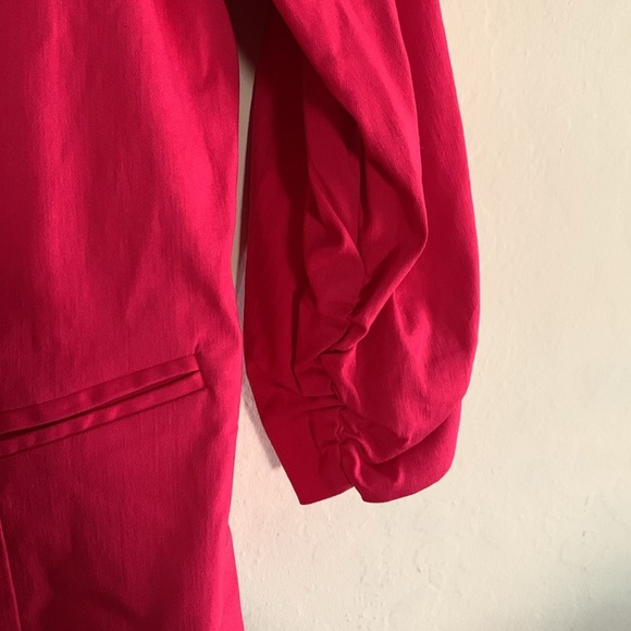 Torrid NWT Pink Cut Away Blazer Size 00 (M/L) - Picture 5 of 6